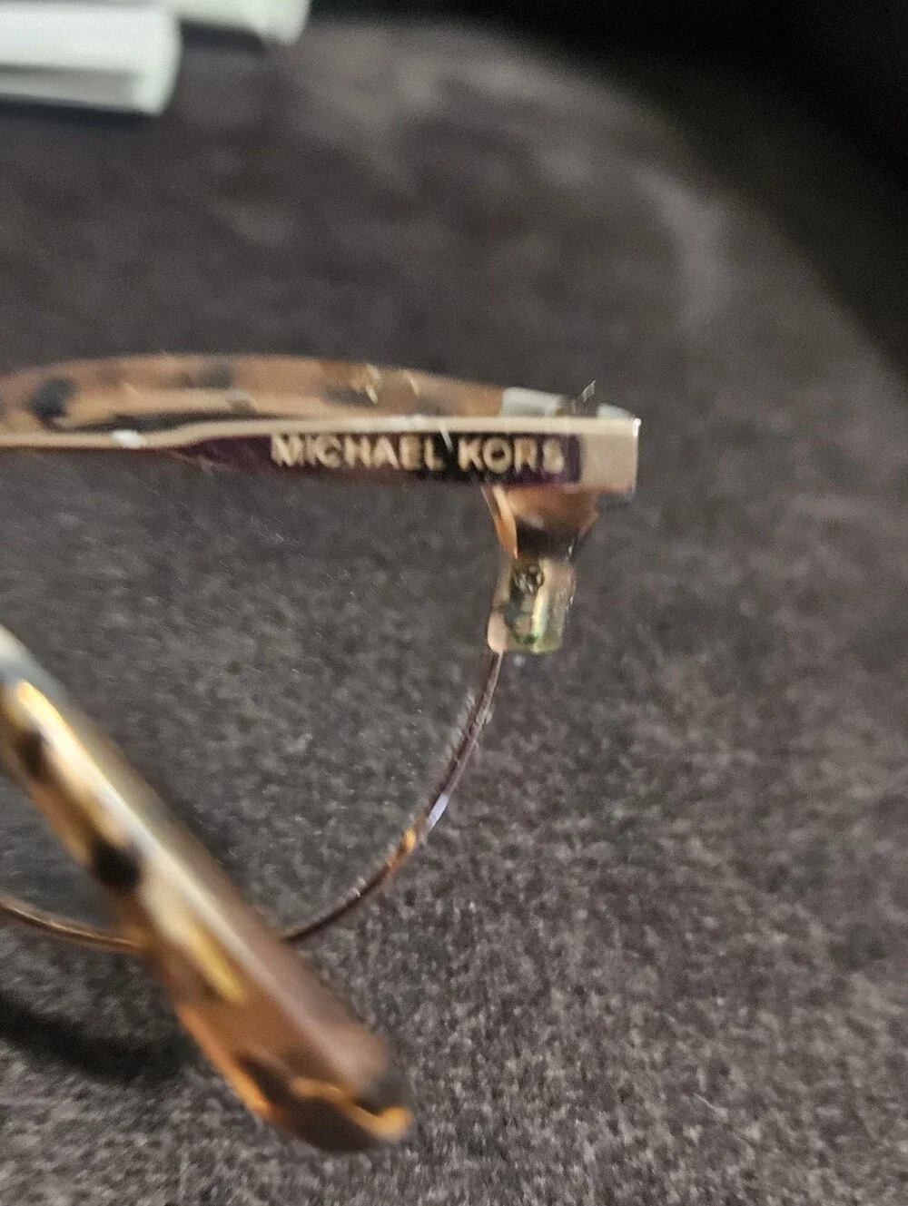 MICHAEL KORS Women's Tortoiseshell Gold-tone Eyeglass FRAMES MK 3023 (Galway)